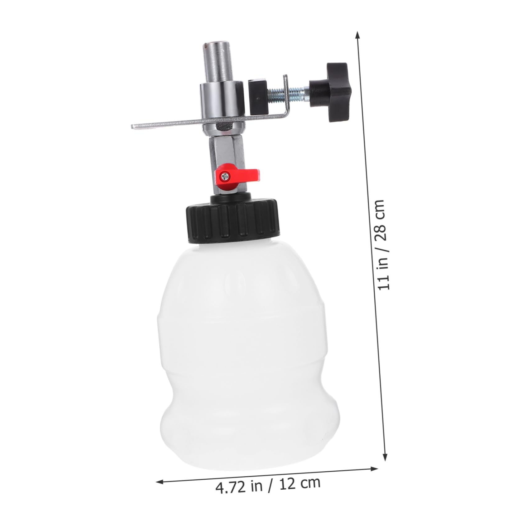 BRIGHTFUFU 1Pc Auto Brake Fluid Replacement Tool Durable Car Brake Oil Refiller for Change Suitable for DIY Brake Maintenance and Compatible with Vehicle Models