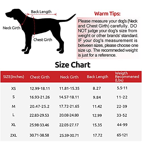 Queenmore Dog Life Jacket,Life Vest For Large Medium Small Dogs,Adjustable Reflective Dog Swimming Vest,High Buoyancy Dog Lifesaver,Pet Life Preserver (Red,Xx-Large) #TOP4