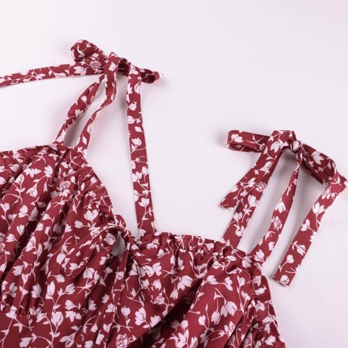 Image of Scarlet Darkness Floral Mini Dress for Women Corset Graduation Sundress