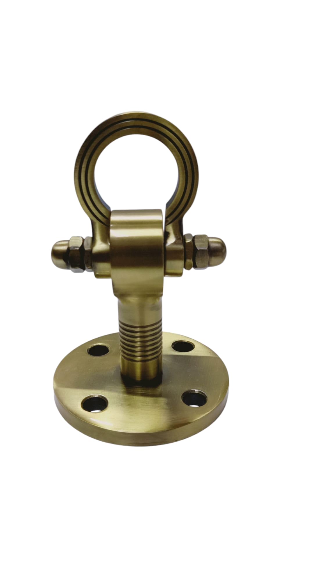 Antique Brass Finish Pure Stainless Steel HI-Grade Quality, Ceiling KADA Swing, Patio 25MM Rod with Weight Capacity of 1000KG, (Pack of 1PCS) Strong and Sturdy. (6 INCH)-picture-18