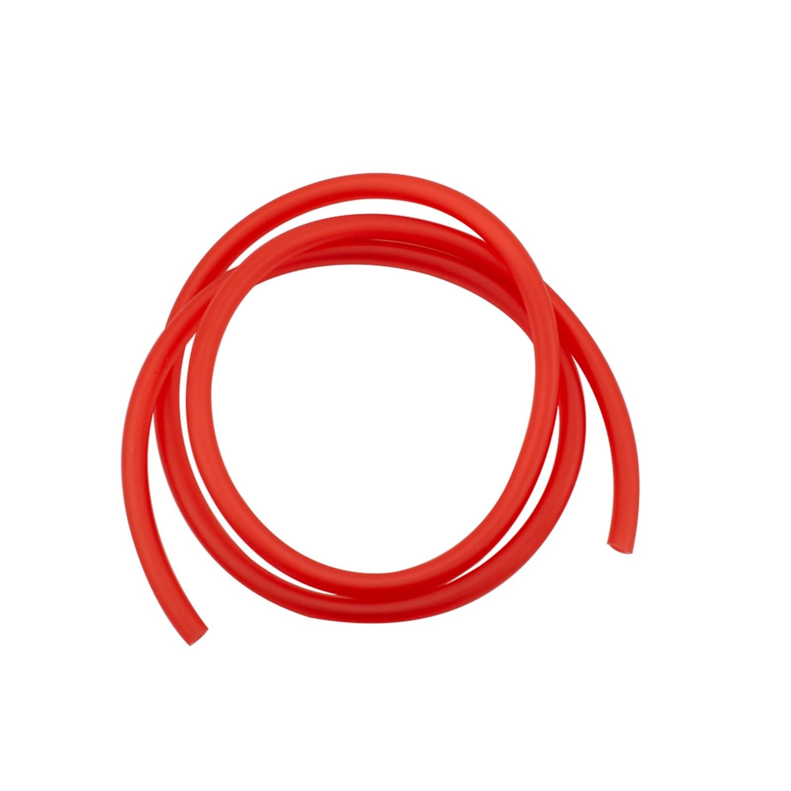 Tubo de goma de látex, tubo de aceite de motocicleta, manguera de combustible de goma de silicona, multicolor (rojo)