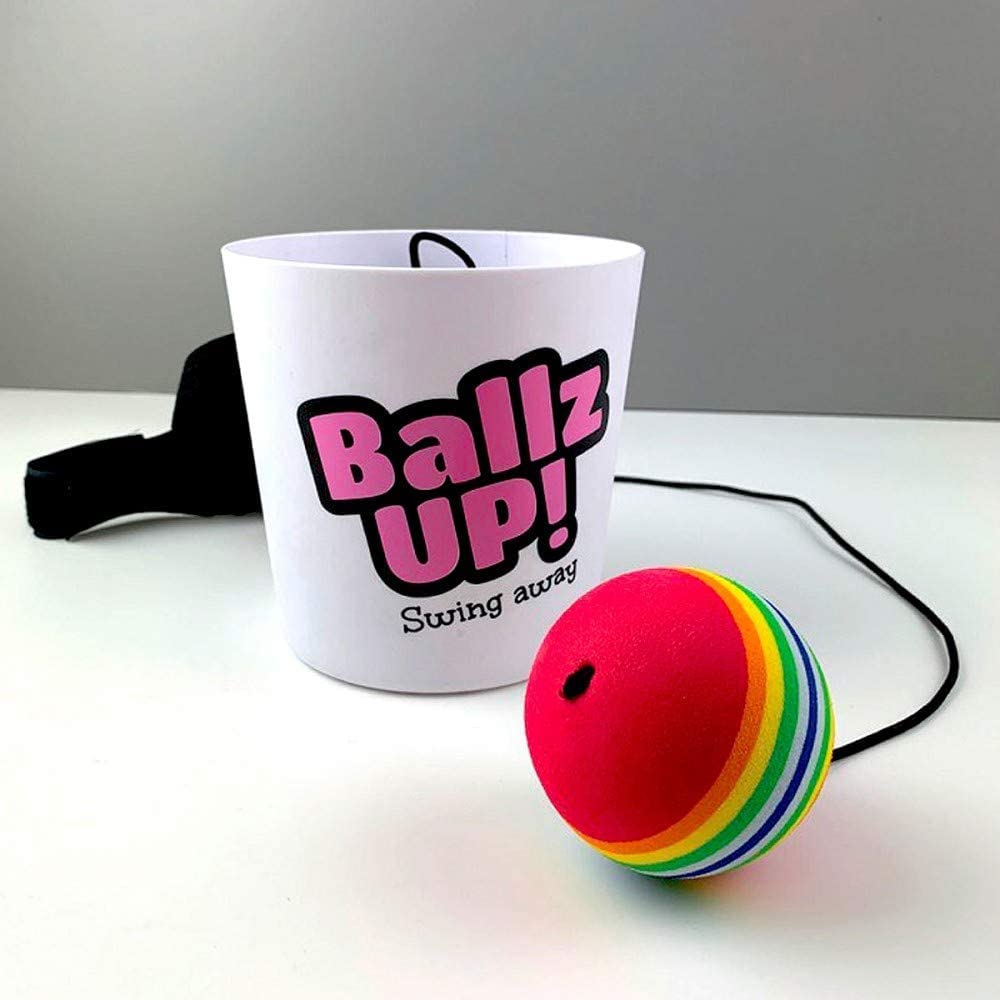 Amazon.com: Ballz Up! Swing Away Party Game : Toys & Games