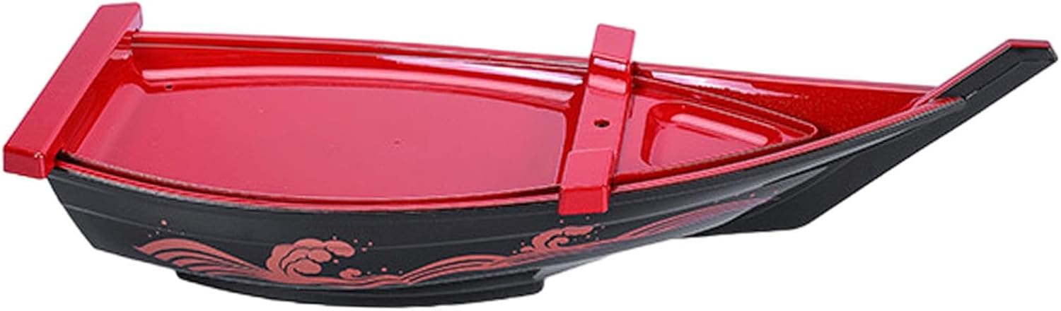 Practical Sushi Tray Sushi Serving Dish Texture Serving Plate Sushi Display Plate for Parties and Celebration