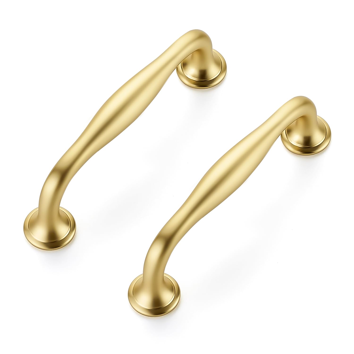 Ravinte 10 Pack 5 Inch Champagne Bronze Kitchen Cabinet Handles Solid Zinc Alloy Cabinet Pulls Cupboard & Drawer Handles — view 25