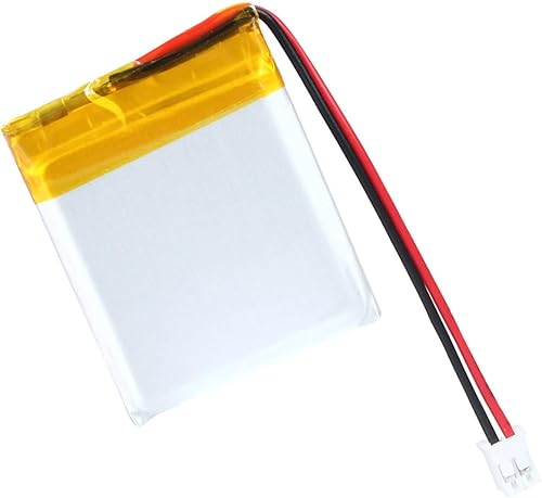 Miniatura 2 de 503035 3.7V Lipo Batería 500mAh 503035 Batería recargable de polímero de litio con conector JST PH2.0.000 in para dispositivo electrónico