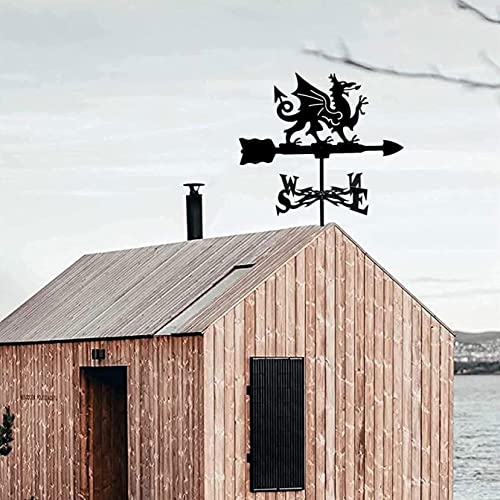 Weathervanes Weather Vanes Vintage Dragon Style Wind Direction Indicator For Yard Garden Roof Farm Decorate Corrosion Resistant And Durable Wind Vane #TOP1