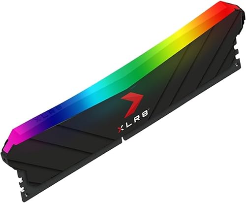 Vista 7 de PNY XLR8 Gaming 8GB DDR4 3200MHz (PC4-25600) CL16 1.35V RGB Memoria de escritorio (DIMM) - MD8GD4320016XRGB