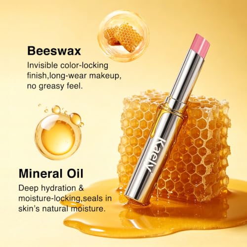 Image of evpct Pink Honey Lipstick MoisturizingTinted Lip Balm for Older Women