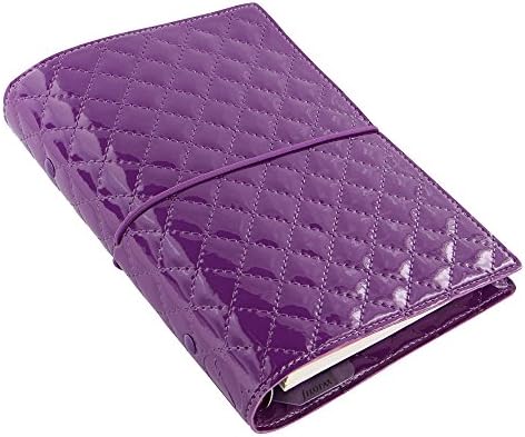 Filofax Personal Domino Luxe organiser - purple