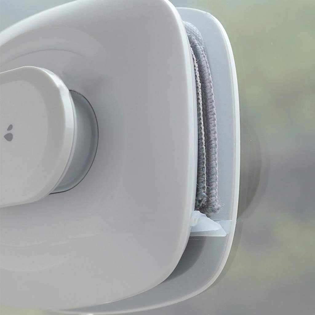 Glass Cleaner Artifact Household Double-Sided Wiping Washing Windows Artifact Hollow Strong Magnetic Cleaning Glass(D)