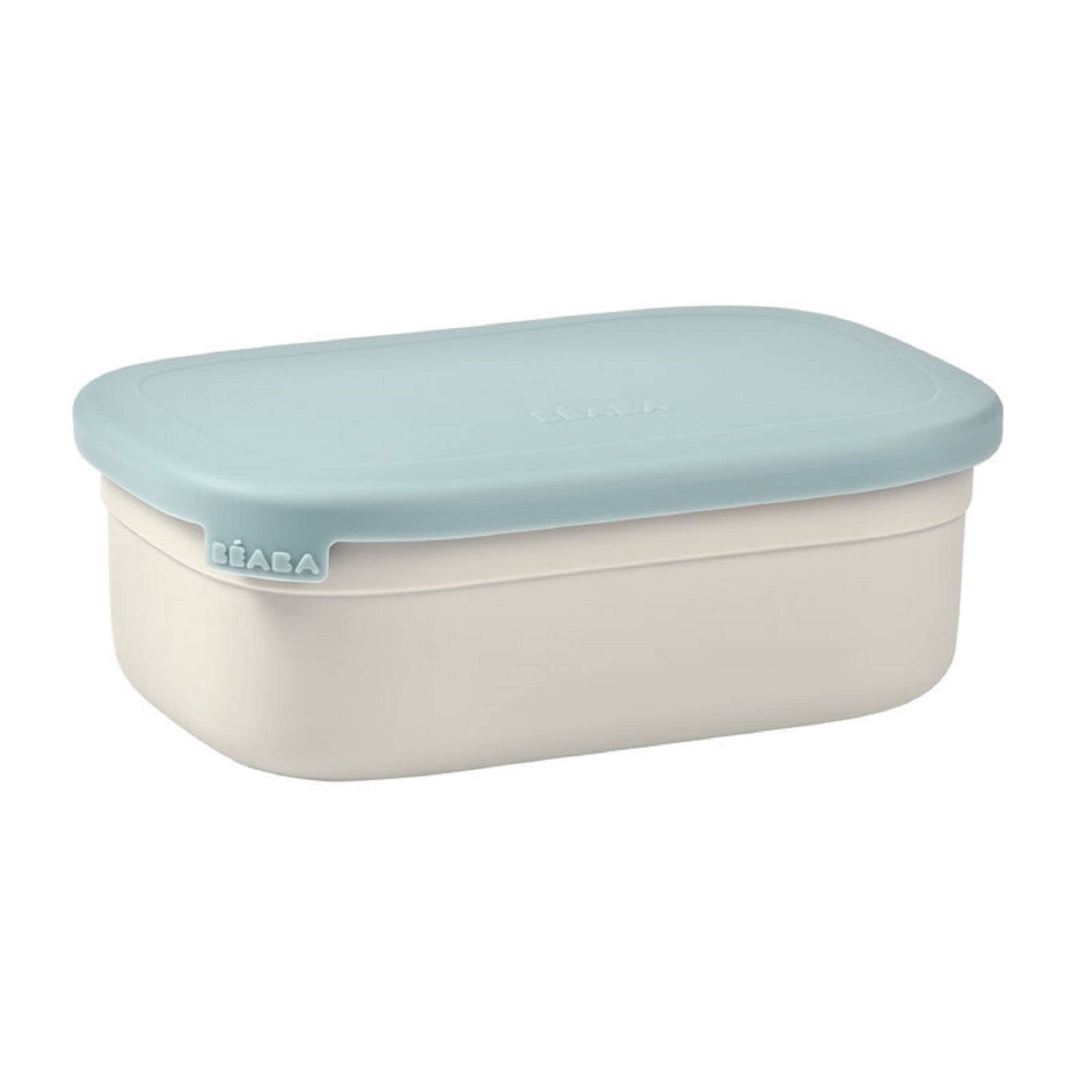 Stainless steel lunch box - Velvet Grey/Baltic Blue