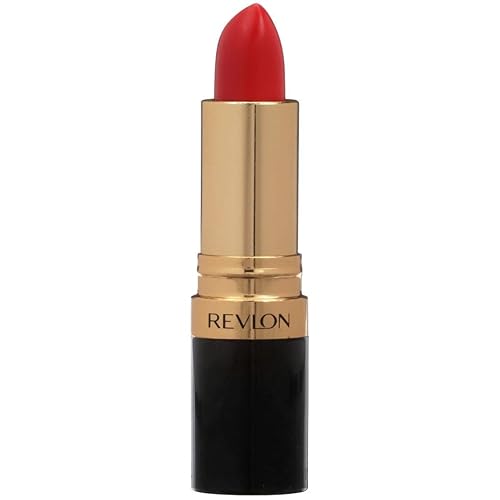 Miniatura 4 de REVLON - Lápiz labial Super Lustrous, con vitamina E y aceite de aguacate, lápiz labial con acabado crema en color rojo, me encanta ese rojo (725),