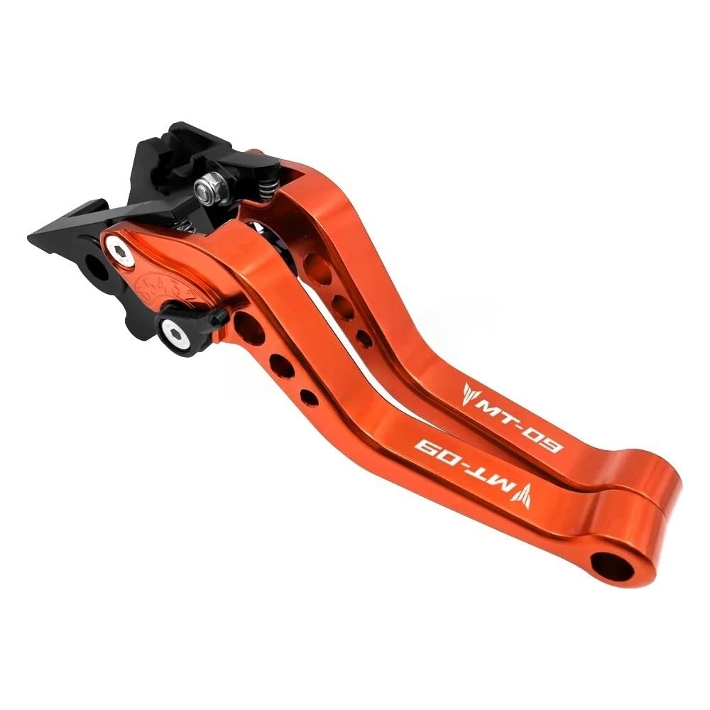 Pvxecag Orange-Mt09 Folding Clutch Lever For Mt07 2022 Mt09 2020 Motorcycle Clutch Brake Lever For Fz-07 Mt-09 Sr Mt-07