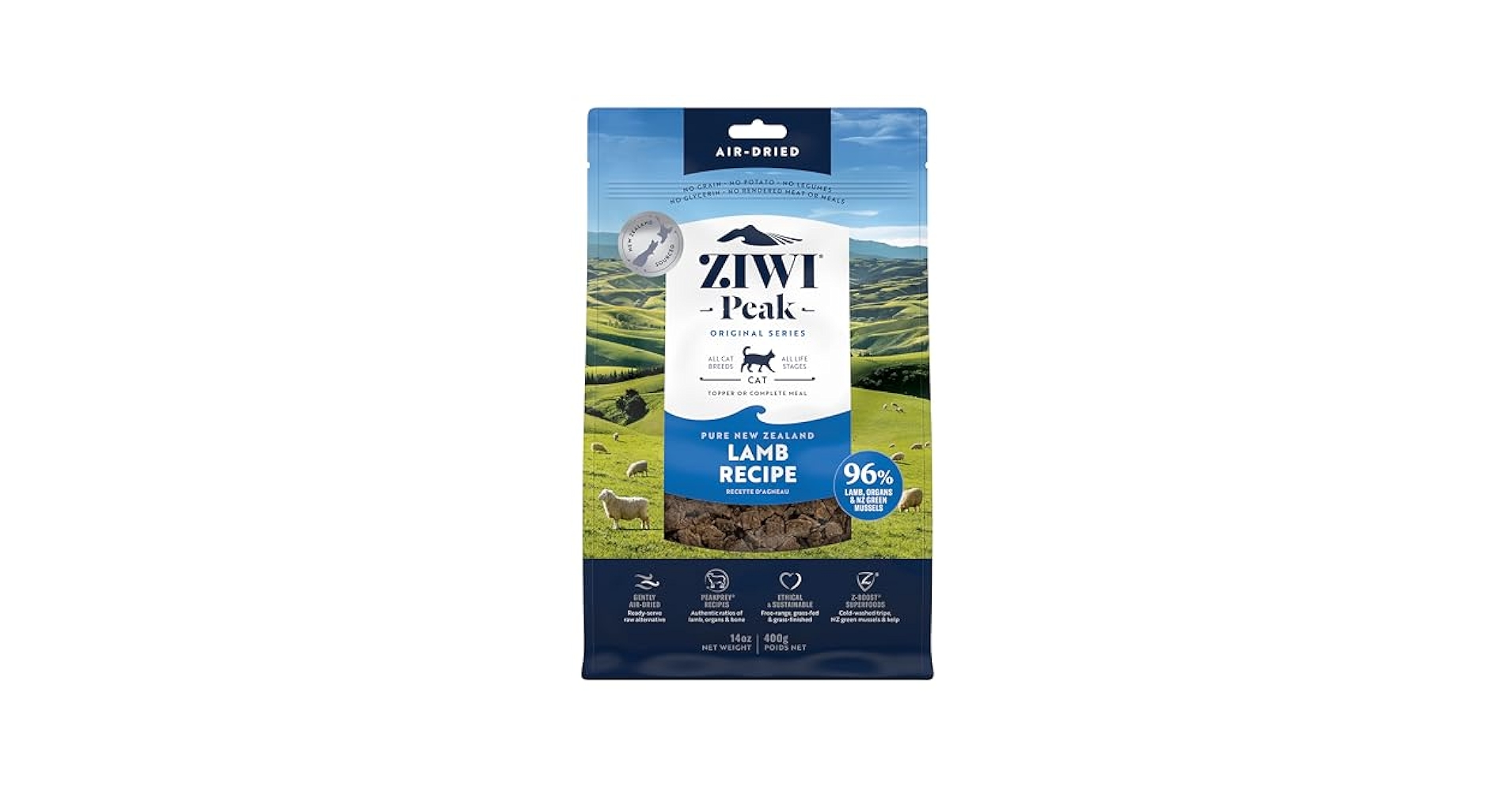 Amazon.com : ZIWI Peak Air-Dried Cat Food – Lamb - All