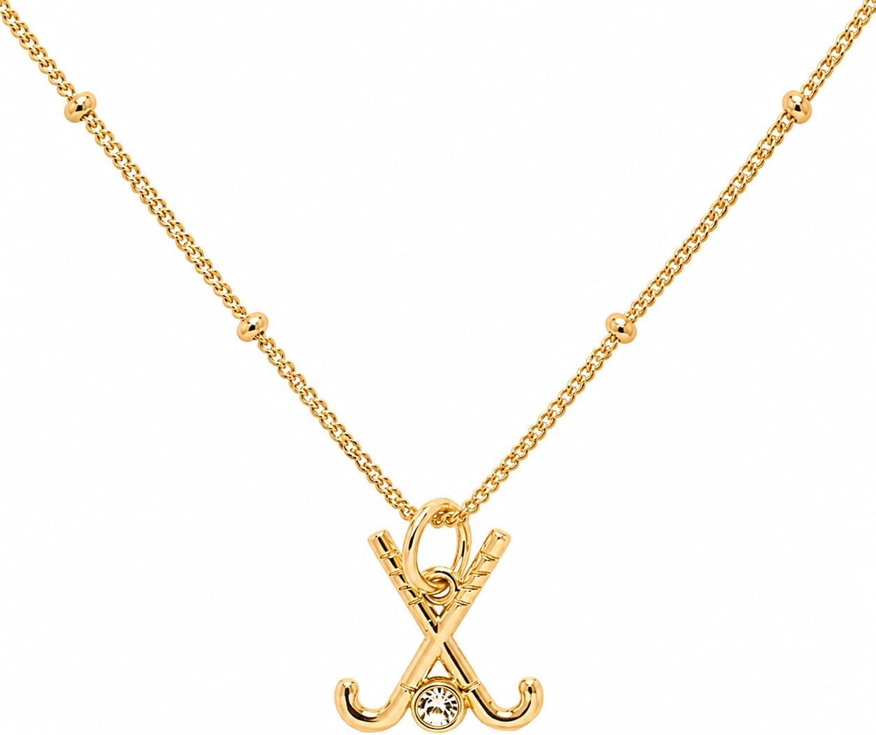 Chelsea Charles Field Hockey Charm Necklace for Women, Gift for Players, Athletes, Teams, Coaches and Fans