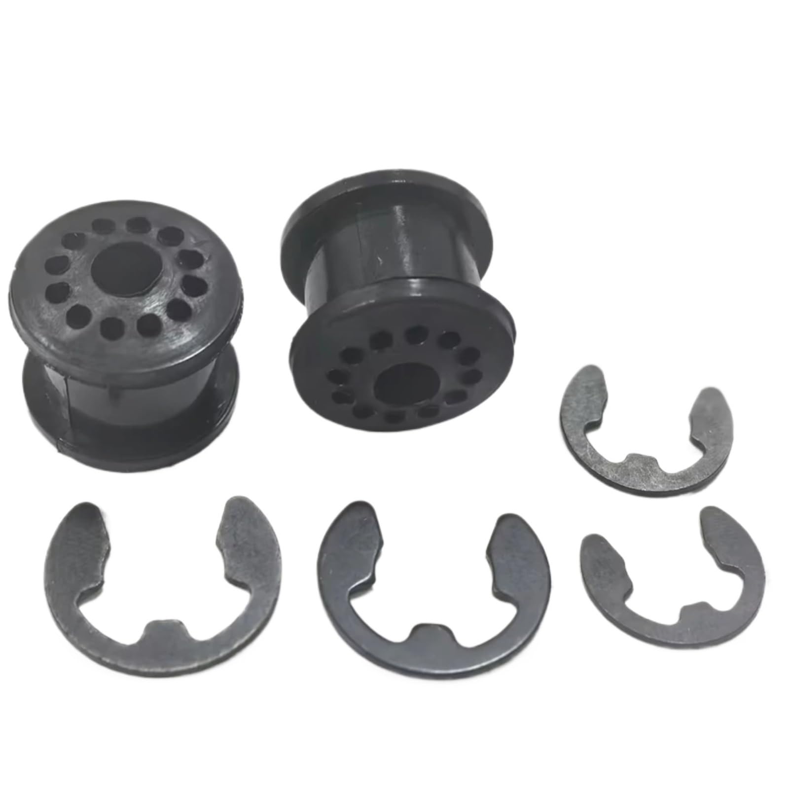 Ploikgd One Color Car Shift Cable Bushing Compatible With Fiesta 2002-2008 For Focus 1998-2011 For Fusion 2002-2012 Manual Shift Selector Linkage Lever End Pivot Sleeve Clip