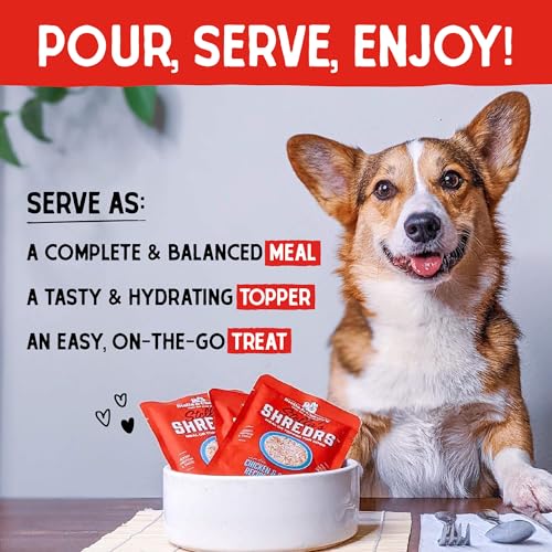 Stella & Chewy's Grass Fed Beef & Lamb Shredrs - Premium Dog Food Pouches - Perfect For Picky Eaters - 24 Pack, 2.8oz Each - image 5