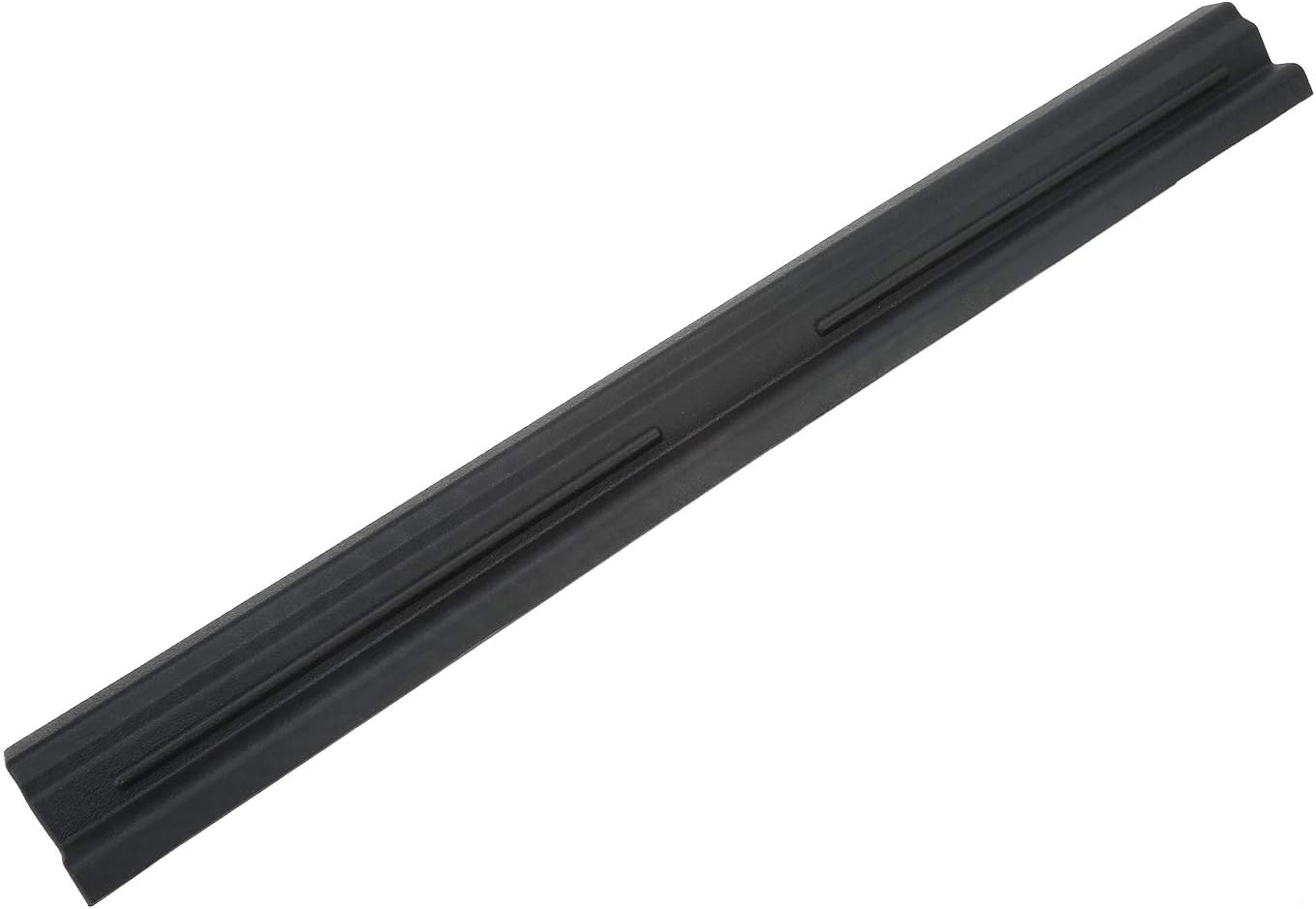 Hooke Road TJ Door Sill Entry Guard Scuff Plate in Black Compatible with Jeep TJ Wrangler 1997-2006