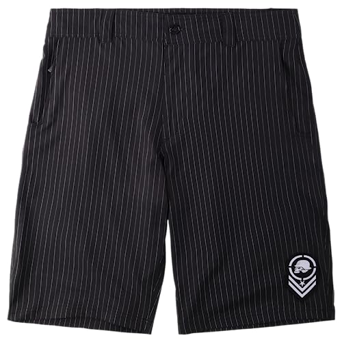 Metal Mulisha Men's Crooked Hybrid Boardshorts