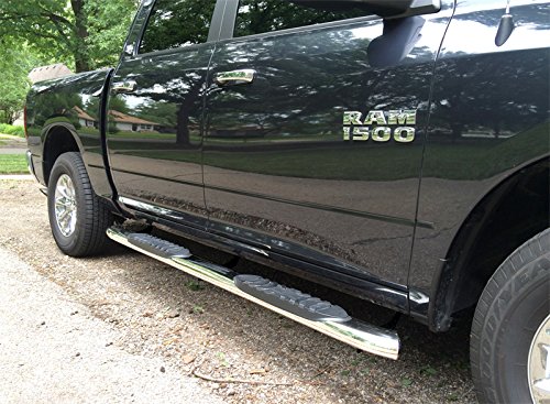 MaxMate Compatible with 2009-2018 Dodge Ram 1500; 2019-2022 1500 Classic; 2010-2022 Ram 2500 3500 Crew Cab Stainless 5