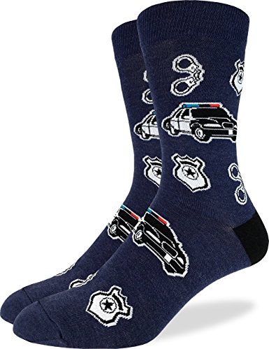 Good Luck Sock Men s Police Socks, Adult