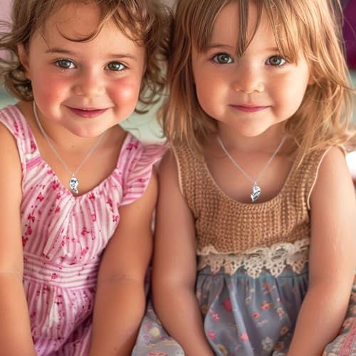 VEEHOO Big Sister Gifts for Girls, Big Little Sister BFF Friendship Necklaces Jewelry for 23