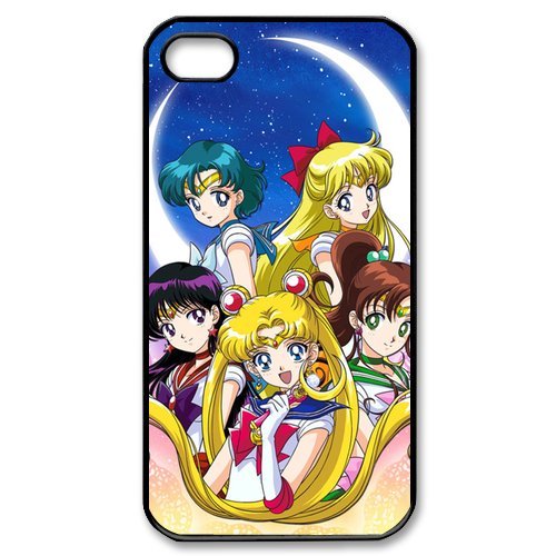 Case for iPhone 4s,Cover for iPhone 4s,Case for iPhone 4,Hard Case for iPhone 4s,Sailor Moon Design TPU Hard Case for Apple iPhone 4 4S