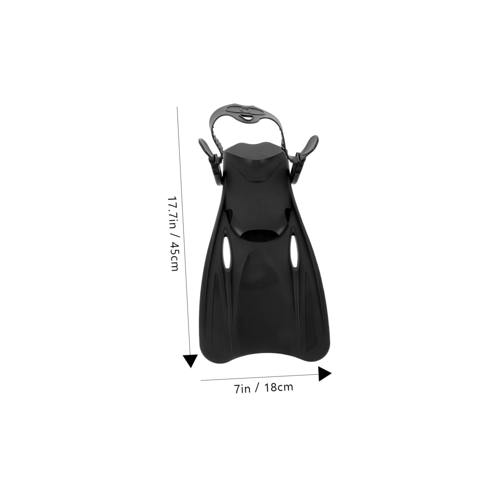 BESTonZON Aletas De Buceo Flotantes De Plástico para Natación Aletas De Snorkel para Adultos para Snorkel El Mar o Entrenamiento Piscina