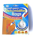 151 Household 3 x 2pk Small Space Dehumidifier Bags - 6 Bags, Multi, Portable, Intermittent Operation