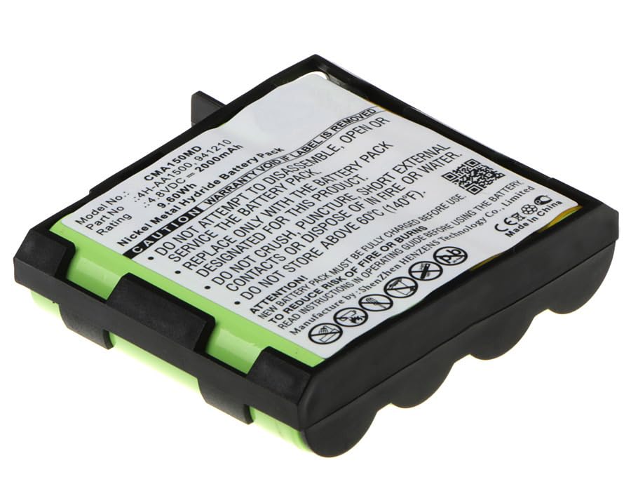 Lynvora 4H-AA1500 941210 941213 Battery for Compex Mi, Mi-Sport, Enegry,MI-Fitness,Runner, Theta 500 600,Physio 5,FIT,SP 2.0 4.0 Phyiso Rehab 400