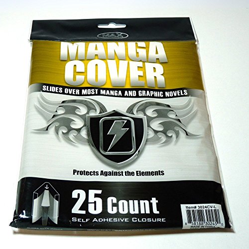 Preisvergleich Produktbild Manga Cover Größe L, 25 Stück