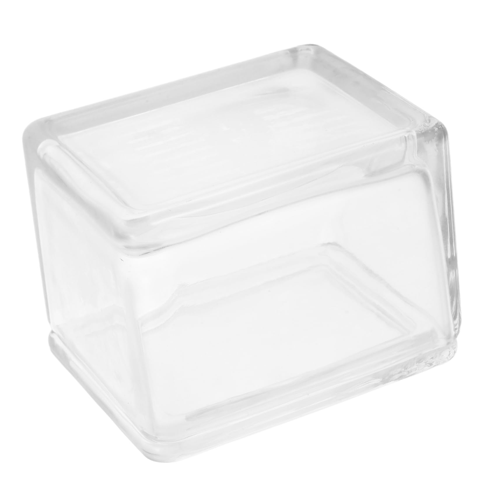 Cabilock 20-Slide Glass Staining Vat Concave Slides Holder Efficient Easy to Clean