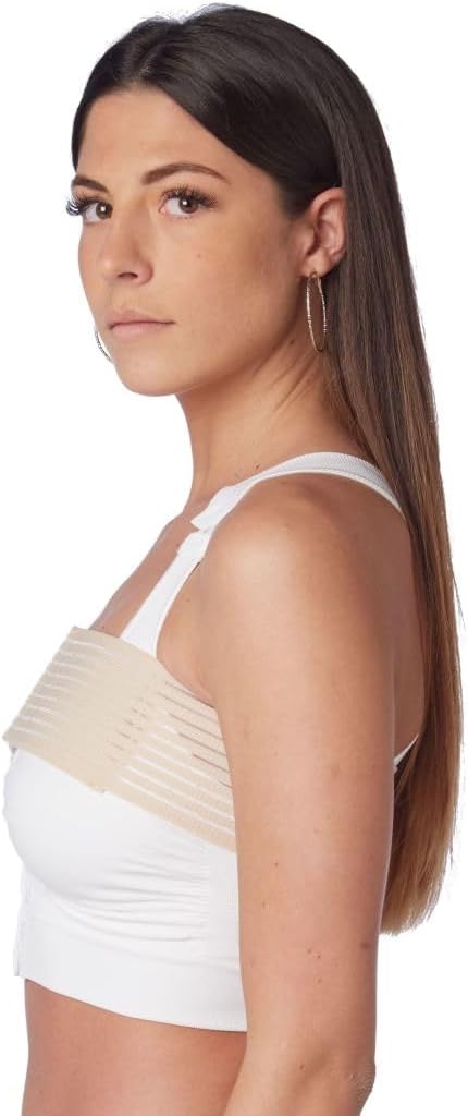 Post-op Bra After Breast Enlargement or Reduction + Elastic stabilizer Band