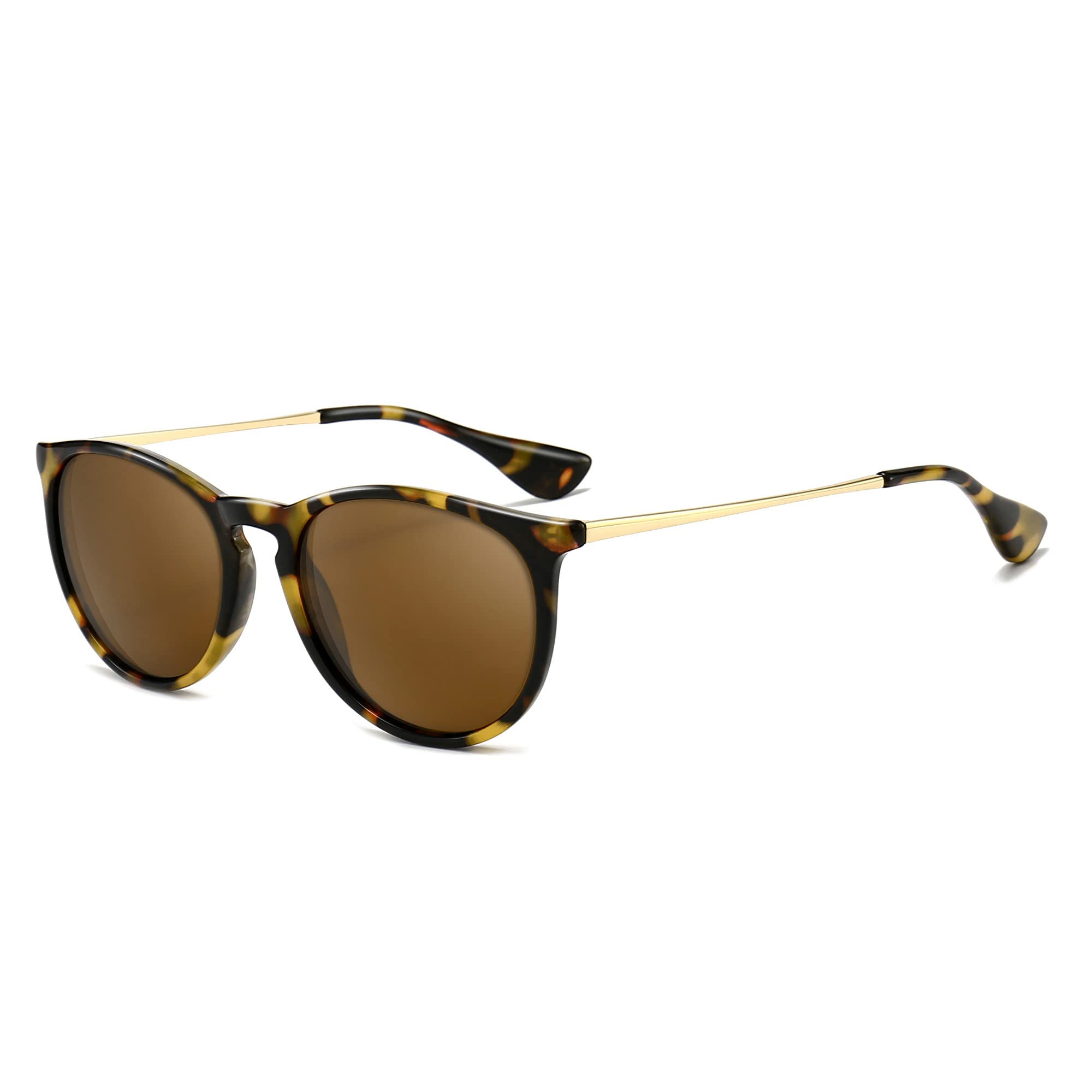 SUNGAITVintage Round Sunglasses for Women Men Classic Retro Designer Style