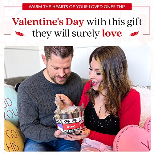 David’s Cookies Gluten Free Assorted Cookies and Brownies Bucket Sampler - Comes in a Love-Themed Decorated Bucket 1.3Lbs - Freshly Baked Gourmet Cookies Gift For Your Loved Ones (Roses Not Included) - Image 6