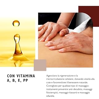 Bioderm Dermoleato Olio da Massaggio Professionale - Azione Rivitalizzante e Idratante - con Olio Mandorle e Estratti Naturali- Efficace per il trattamento di Cicatrici, Smagliature, Pelle Secca 300ml