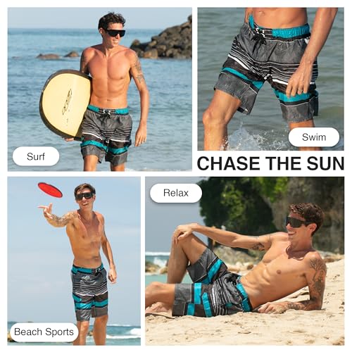 Image of Kanu Surf Mens Barracuda Swim Trunks (Regular & Extended Sizes)