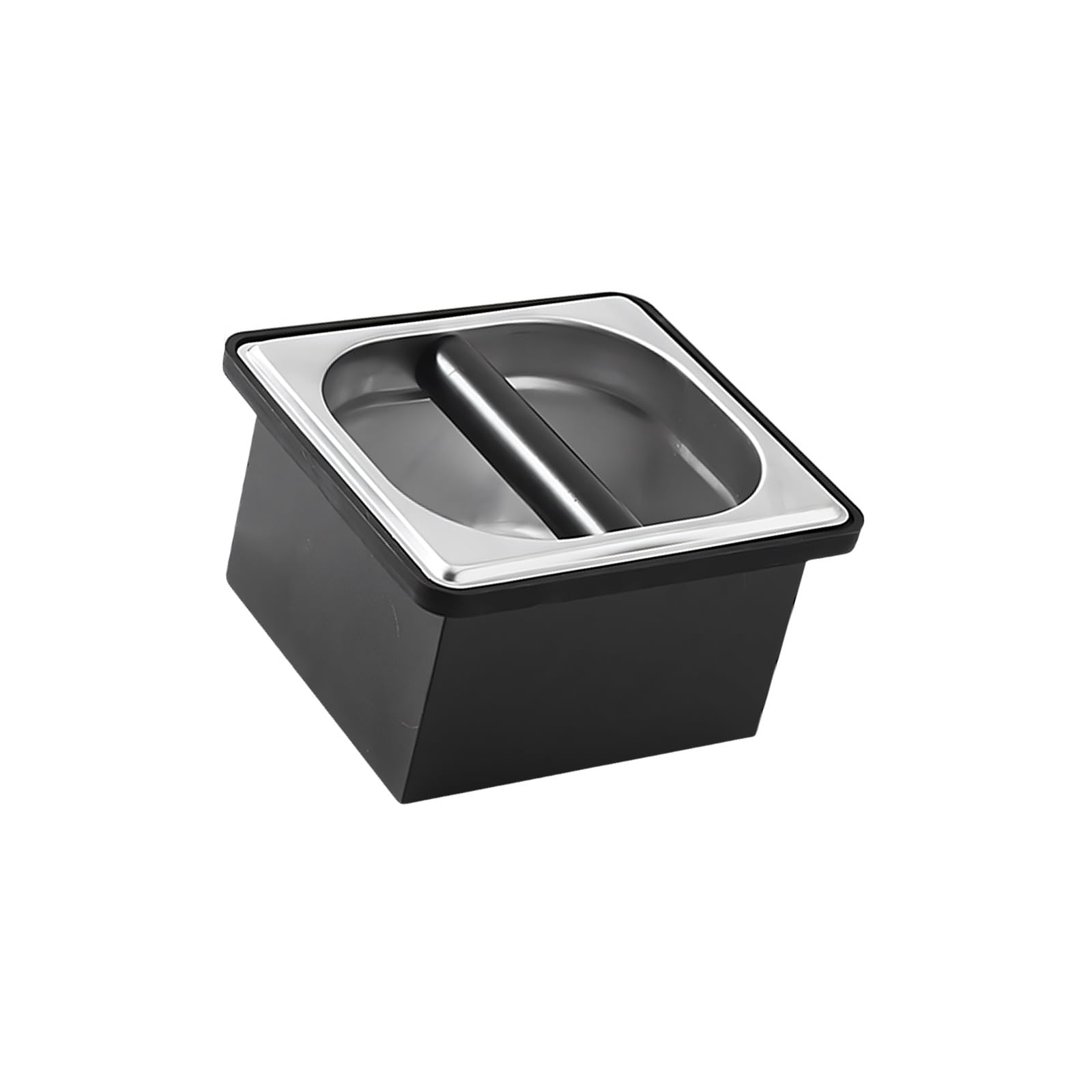 ZEPFJHE Removable Noise-Reducing Espresso Knocks Bin for Coffee Grounds Waste Easy Professional Nonslip Coffee Grounds Bucket