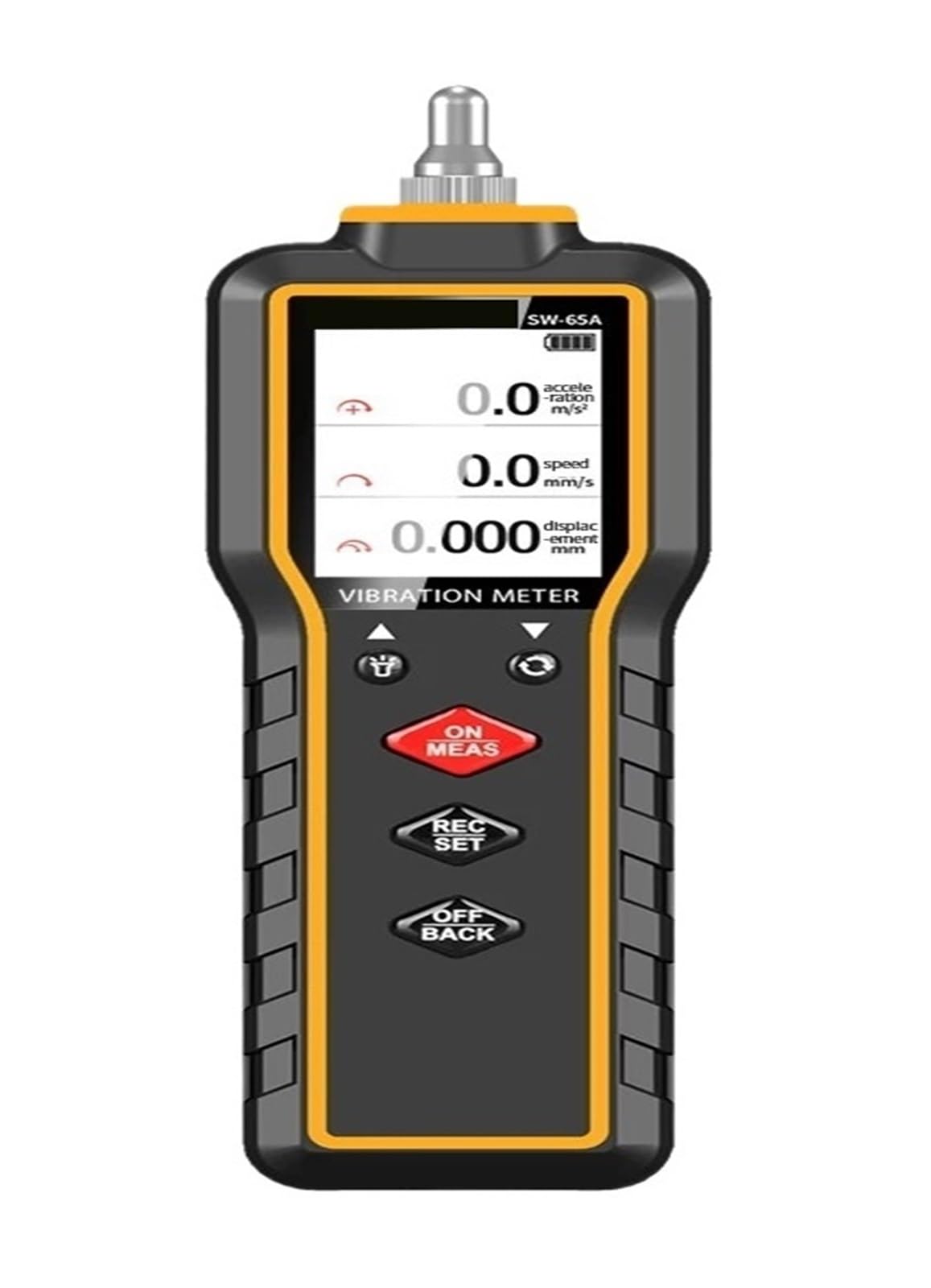 Gqnblvhzupdm Sw-65A Vibration Tester Handheld Vibration Meter Digital Measuring Tool Instrument (Sw-65A)