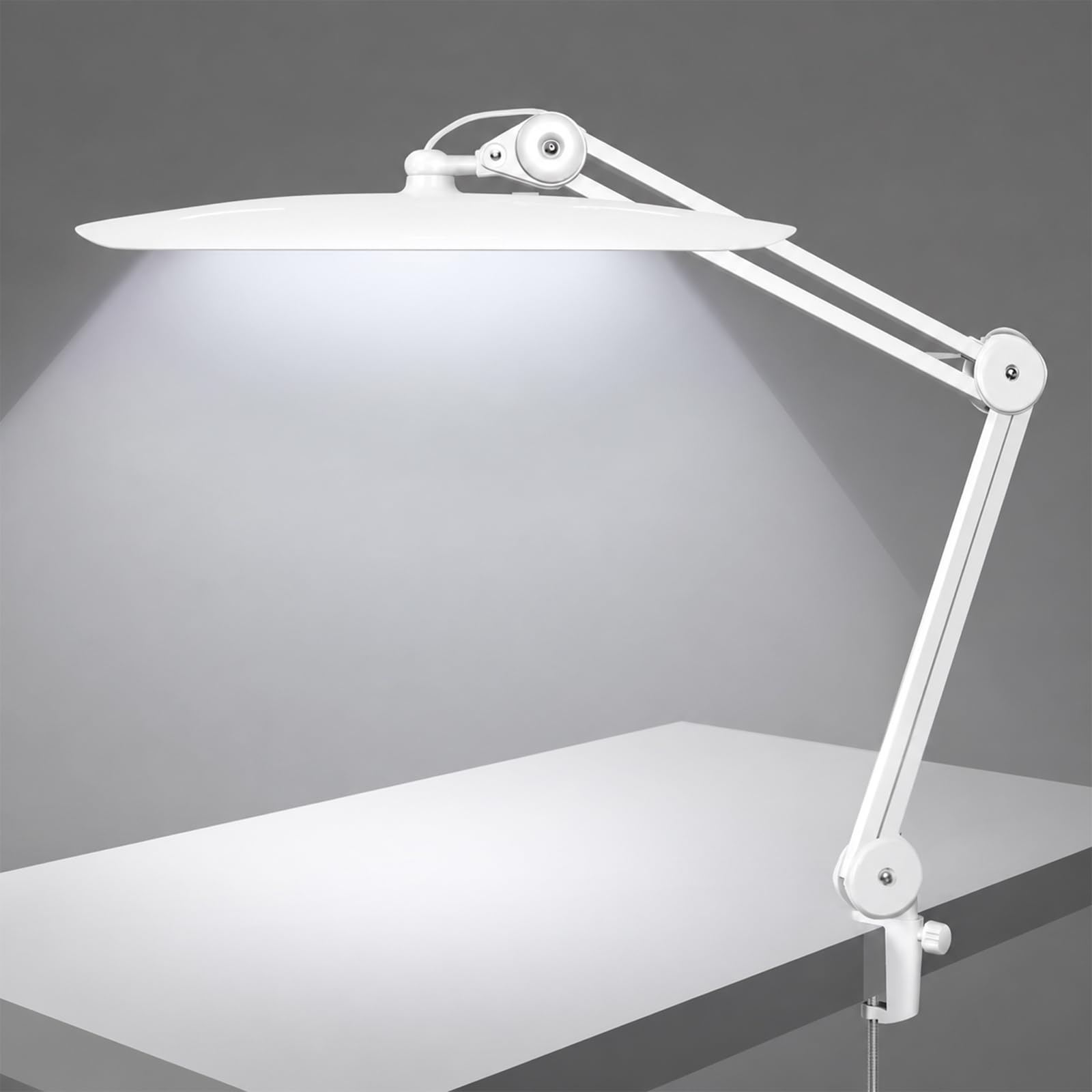 Photo 1 of ATNailspro 38W LED Nail Desk Lamp - 20 Inch, White