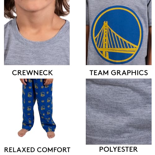 Image of Ultra Game Youth NBA Official 2-Piece PJs Lounge Pants & Tee Set