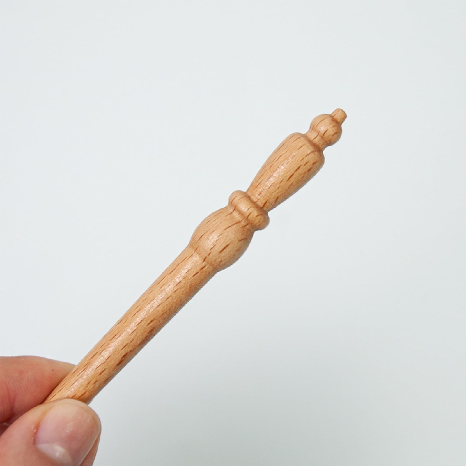 Opilroyn Tambour-borduurset – Beukenhouten Haak Met 3 Naalden, Messing Handgreep, Voor Kralen En Luneville, Geschikt Voor Beginners En Gevorderden