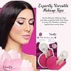 Vertex-Beauty-Makeup-Tape-For-Eyeliner-and-Eyeshadow-for-Women-Cosmetic-Tape-Rolls-for-Perfect-Angled-Winged-Liner-Firm-Hold-Gel-Eyeliner-and-Shadow-Sticker-for-Eyes-Cut-Crease-and-Eyelid Makeup Tape Eyeliner Stencils Pencil Liquid Liner Wing Tips Firm Hold Clean Edge Eyeshadow Lines Palette Primer Cream Real Beginners Techniques Use Brush Pen Stamp Sharpener Angled Shadow Shields Pads