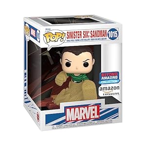 Funko Pop Deluxe: Marvel Sinister 6 – Sandman Figure 3 of 7 – Marvel Comics – Amazon Exclusive – Collectable Vinyl Figure – Gift Idea – Official Merchandise – Toys for Kids & Adults