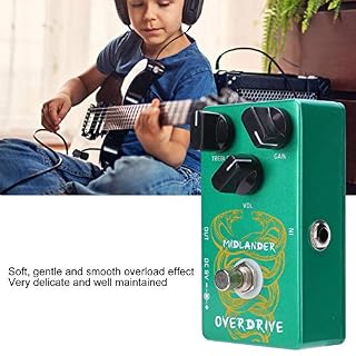 Pédales de guitare, pédale d’overdrive portable à effet de dérivation accessoire d’instrument réglable électrique pour… - Les Beatles, Paul McCartney, John Lennon, RIngo Starr, George Harrison Pédales de guitare, pédale d'overdrive portable à effet de dérivation accessoire d'instrument réglable électrique pour… – Image 2
