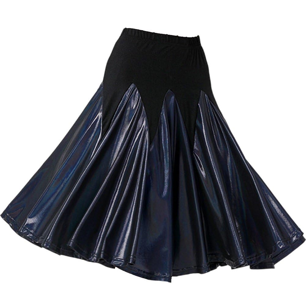 Jupe de danse de salon longue flamenco valse latine jupe de pratique swing