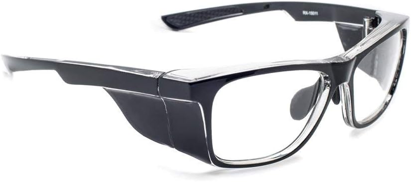 Radiation Safety Glasses, Leaded Glass Lenses with .75mm Pb Lenses. Model 15011 : Industrial & Scientific