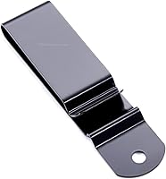 Vista 32 de Clips Universales de Cinturón de Metal - (Se Ajusta a Cinturones de 1.75 Pulgadas) – (Acabado Pulido o Negro) – Soportes de Clip de Reemplazo