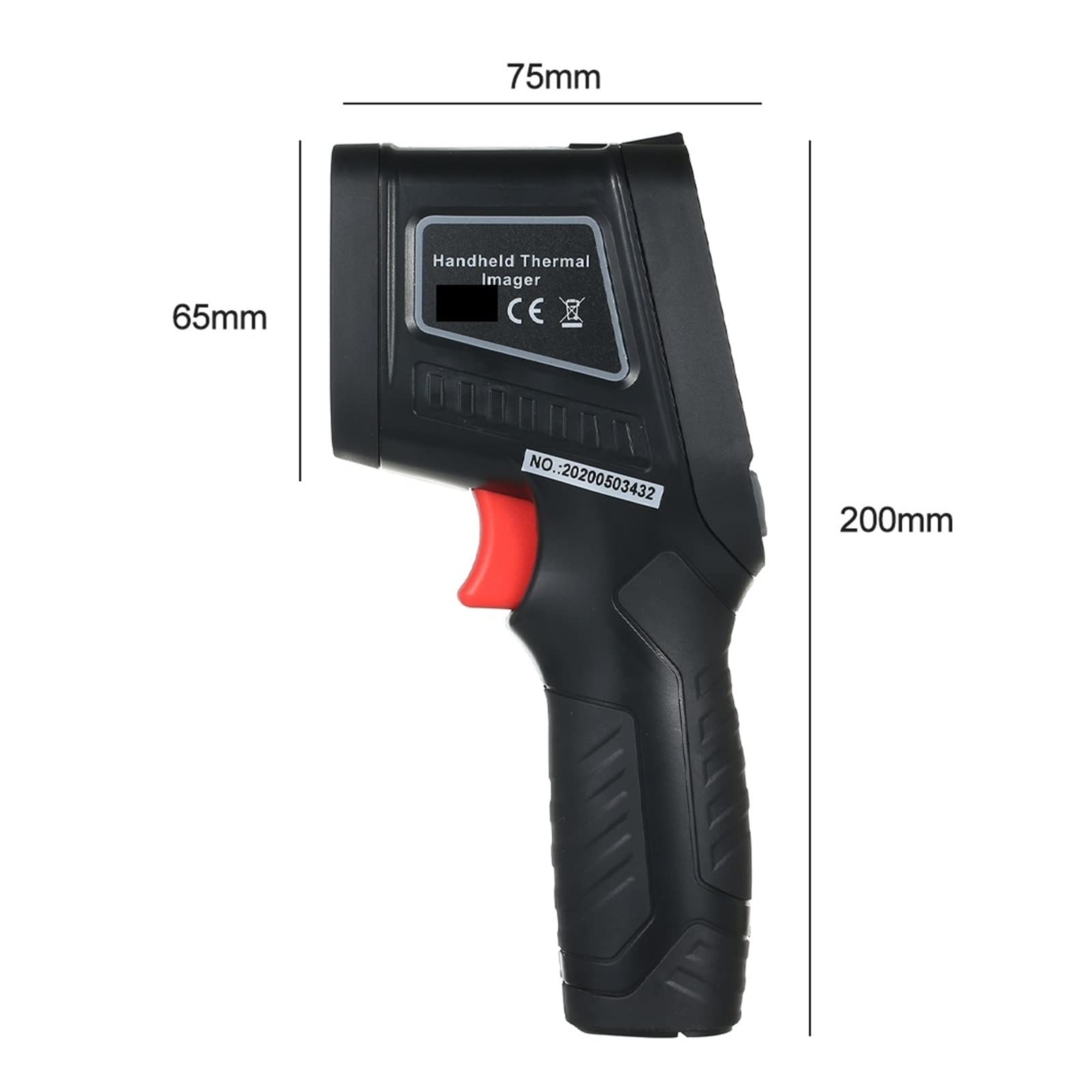 Termocamera Termocamera a infrarossi Misurazione dell'umidità Risoluzione dello Schermo 240x320 Risoluzione visiva 1089P,Chiarezza Termica Migliorata