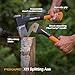 Fiskars X11 Splitting Axe Hatchet, 17